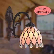 Light up your home in. Pink Tiffany Wall Lights Down Lights Wall Sconce Joanne Tiffany