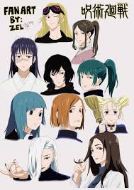 Keep track of everything you watch; Jujutsu Kaisen Girls Fanart By Me I Need More Practice Jujutsukaisen