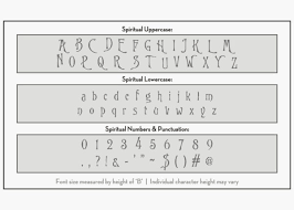 Print the full set of alphabet letters from a to z below. Spiritual Font Alphabet Stencil Letter Stencils Stencils Online