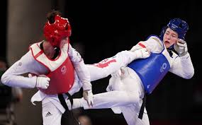 Bianca walkden ended the tokyo olympics on a positive note after defeating poland's aleksandra kowalczuk in a bronze medal contest in taekwondo. Oep Qftevxqw M