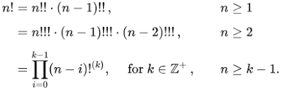 Smenevacuundacy și 233 alți utilizatori consideră că acest răspuns este de ajutor. Factorial Wikipedia