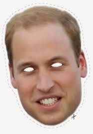 English Royal Family Free Printable Masks.