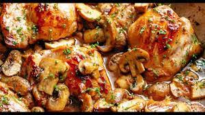 It might take longer time, depending on the size of the thighs. Garlic Mushroom Chicken Thighs Youtube