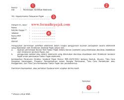 Surat Permohonan Keterangan Status Wajib Pajak Word Contoh Seputar Surat
