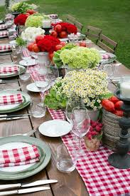 Don T Know How To Prepare Your Table For Your Family Reunion These Table Settings Ideas Can Surely H Summer Outdoor Decor Summer Tables Outdoor Table Settings