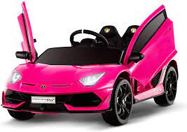 This spectacular, low mileage 1994 lamborghini diablo vt is now available from the maxmotive pittsb. Amazon Com Uenjoy 12v Kids Electric Ride On Car Lamborghini Aventador Svj Motorized Vehicles With Remote Control Battery Powered Led Lights Wheels Suspension Music Horn Compatible With Lamborghini Pink Toys Games