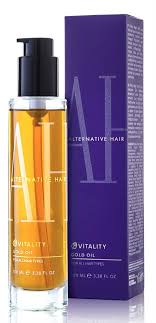 30ml electroplate gold / silver glass dropper bottle with golden/silver cream pump for cosmetic oils and toner hair oil. Alternative Hair Vitality Gold Oil 100ml
