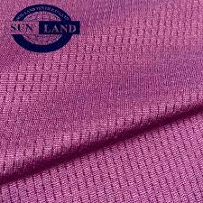 It stands more so away from your body and is easier to sew with than other knits due to it's stability. China 100 Polyester Knit Sport Dry Fit Square Check Mesh Fabric For Sportswear China Polyester Mesh Fabric And Dri Fit Fabric Price
