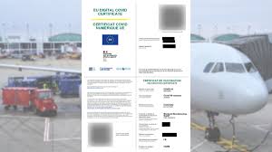 Vers un pays « vert ». Pass Sanitaire Pour Voyager En Europe Voici Comment Faire Pour Le Recuperer