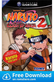 Download Naruto Clash Of Ninja 2 Gamecube Rom Gamecube Games Naruto Games Gamecube