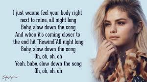 Como Cantar Slow Down Selena Gomez Letra E Traducao De Musica Ingles Facil
