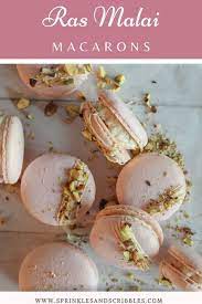 Ras Malai Macarons Recipe Macaron Flavors Macarons Milk Dessert