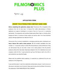 The names have been based on real life companies. Fillable Online Birds Eye View Co Insert Your Production Company Name Here Fax Email Print Pdffiller