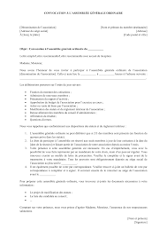 Modèle de facture gratuit pour les petites entreprises avec le type de paiement à taux horaire. Convocation A L Ag D Association Modele Gratuit