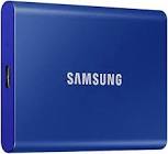 T7 2TB USB 3.2 External Solid State Drive (MU-PC2T0H/AM) - Blue Samsung