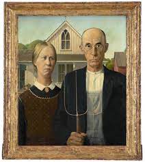 The painting is named for the house's architec. Grant Wood S American Gothic The Hidden Meanings Of A Masterpiece