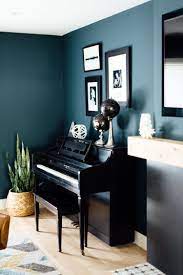 Pin By Michelle Lisac Interior Design On Mlid Client Projects Piano Room Design Piano Room Decor Piano Living Rooms