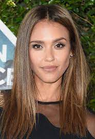 Jessica Alba Makeup Beauty Straight Hair Hairstyles Jessica Alba Hair Jessica Alba Hair Color Sleek Hairstyles