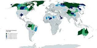 Largest Subdivisions Mapped Vivid Maps Subdivision Map Adrar