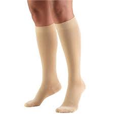 Truform Stockings Knee High Open Toe 15 20 Mmhg Beige X Large Walmart Com Compression Stockings Knee High Stockings Closed Toe