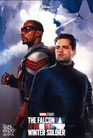 The falcon and winter soldier. Prindesign The Falcon And The Winter Soldier Film Poster 45 X 70 Cm Amazon De Kuche Haushalt