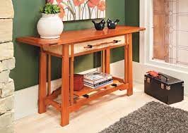 Greene & greene large format plans now available click here for more information. Greene Greene Style Hall Table Woodworking Project Woodsmith Plans