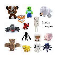 2016 New 16 26cm Minecraft Plush Toys Green Zombies Enderman Batman Jj Strange Sheep Mooshroom Animal Stuffed Ki Baby Plush Toys Baby Christmas Toys Plush Toys