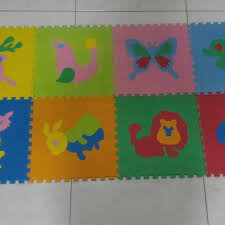 Belajar menganalisa dan mengimajinasikan pola bentuk dan gambar. Karpet Puzzle Evamat Motif Binatang Bayi Anak Mainan Baby Walker Di Carousell