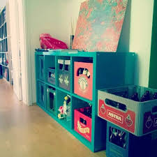 Wir Haben Soviele Bierkasten Dass Es Wie Im Getrankemarkt Aussah Aber Ein Kallax Ist Perfekt Um Ordnung Reinzubringen Ikea Exped Bierkasten Kallax Kasten