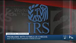 Problems With Stimulus Checks What To Do If Yours Is Deposited In Wrong Account Youtube