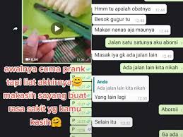 Kumpulan sticker prank whatsapp lucu ngeprank temen,pacar,keluarga ayo tunggu apalagi, segera unduh aplikasi kami dan rekomendasikan aplikasi ini kepada teman, saudara serta keluarga anda. Prank Positif Hamil Cewek Ini Akhirnya Tau Sifat Pacarnya Tidak Mau Menikahinya Indozone Id
