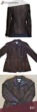 Preston York Leather Jacket Women S Size Medium Leather Jackets Women Fashion Leather Jacket