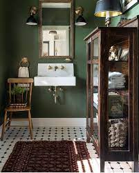 forest green bathroom bathroom inspiration vintage bathrooms green bathroom