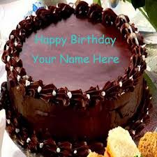 Chocolate Cake Birthday Wishes With Name And Photo Editor Online Chocolate Cake For Birthday Name With Picture Name Birthday Image In 2020 Unique Birthday Cakes Birthday Cake Greetings Happy Birthday Cakes