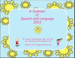 Speech Universe A Summer Of Speech And Language Calendars Speech And Language Spring Speech Therapy Speech Therapy Materials