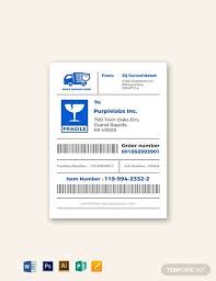Shipping Label Template Word Psd Apple Pages Publisher Illustrator In 2020 Label Templates Templates Labels