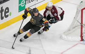 Get latest betting odds, lines, matchup stats for vegas golden knights vs colorado avalanche. Vegas Golden Knights Center Cody Eakin 21 Is Chased By Colorado Avalanche Defenseman Nikita Zadorov 16 During The First Period Of A Preseason Nhl Hockey Game Between The Vegas Golden Knights A