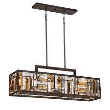 Shine some light on your kitchen with the perfect light fixture! Quoizel Crossing Bronze Casual Transitional Kitchen Island Light In The Pendant Lighting Department At Lowes Com