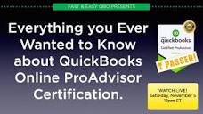 2023 QuickBooks Online ProAdvisor Certification: Everything You ...