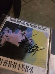 Frank Iero And The Future Violents Young And Doomed I Met Frank For A Few Seconds But He Signed Barriers For Me And So Did Kayleigh And Evan I M Crying With Images My Chemical Romance Frank Iero New Bands