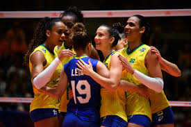 Por 3 a 2, as brasileiras foram superadas, em nanquim (china). Liga Das Nacoes De Volei Feminino 2019 6Âª Rodada