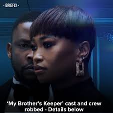 The cast and crew of 'My Brother's Keeper' experienced a traumatic incident  when they were reportedly robbed at gunpoint 😢 Details in the comment.  Image: @TvblogbyMLU/Twitter