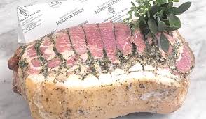 The top of a ridge. Lincolnshire Stuffed Chine Slow Food In The Uk