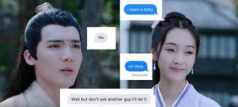 Swaglexander The Great The Untamed I Want A Baby Meme Untamed Untamed Quotes I Want A Baby