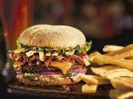 Red Robin Is Getting Saucy For The Debut Of Its All New Bbq Boss Hog Burger Available Now Through Oct 1 The Red Robin Gourmet Burgers Gourmet Burgers Burger