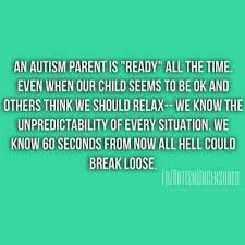 Only A Mom In A Funny Red Sheet Autism Parenting Autism Quotes Autism