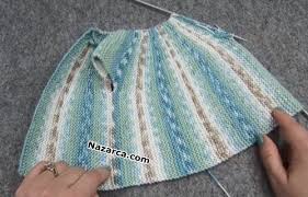 Kendinden Desenli Yelpaze Modelli Videolu Bebek Yelek Tam Tarifi Nazarca Com Bebek Yelek Baby Knitting Patterns American Girl Bebekleri