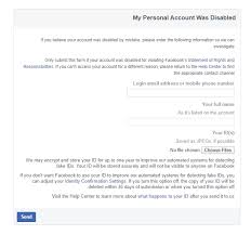 The page requires you to enter either your email address or mobile number. My Fb Account Is Disabled By Fb How I Can Recover My