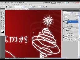 Watch happy new year indian movie. Christmas Card Photoshop Tutorial Youtube