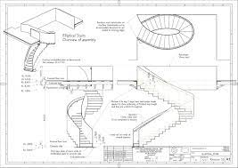 Stair Dimensions Floor Plans Stair Dimensions Spiral Staircase Plan